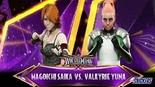 Magoichi Saika [Sengoku Basara] vs. Valkyrie Yuna [Edens Zero] ★ WWE 2K19 ★