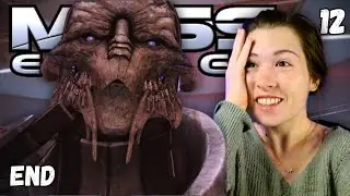 Mass Effect 1 Was PHENOMENAL! | First Time Playing Mass Effect 1 Full Game | Part 12 | Ending