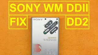 Ремонт кассетного плеера SONY WM DDII DD2 #сделайсам #ремонт #япония #продажа E0116