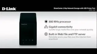 Meet the ShareCenter 2-Bay Network Storage with USB Printer Port