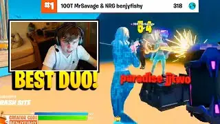 Benjyfishy & Mrsavage Get FIRST PLACE | BEST DUO in Dreamhack (Fortnite)