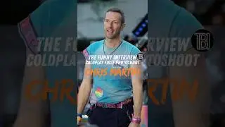 Chris Martin&rsquo;s reaction to the &ldquo;First photoshoot of Coldplay&rdquo;