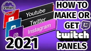 HOW TO CUSTOMIZE YOUR TWITCH CHANNEL in LESS THAN 3 MINUTES! 2021 - Dim Tutorials
