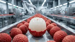 Inside a Modern Lychee Factory: From Farm to Delicious Dried Lychees & Mass Production