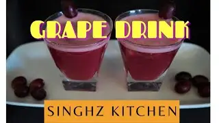 GRAPE DRINK | SUMMER SPECIAL | NO SUGAR ADDED | HEALTHY | YUMMY DRINK | GRAPE JUICE RECIPE | REFRESH