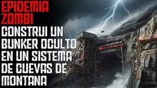 Epidemia Zombi: Constru&iacute; un b&uacute;nker oculto en un sistema de cuevas de monta&ntilde;a