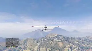 GTA 5 Flying across the map from top to bottom