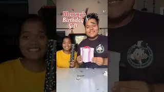 My Sister Vs Me : Who will make the best Birthday Gift for Mommy #shorts