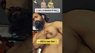 🚫Lower Chest Line Missing? Try THIS Once 🔥💪🏻 #chestday #music