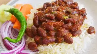 KIDNEY BEANS CURRY || RAJMA CURRY/MASALA ||VEGAN RECIPE