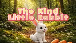 The Kind Little Rabbit 🐰 | Moral Story for Kids | Bedtime Story About Kindness & Sharing