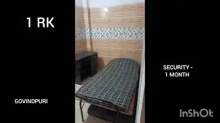 1 RK Room for Rent Govindpuri Extension | Budget Friendly | South Delhi 