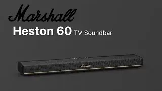 Marshall Heston 60 TV Soundbar with Dolby Atmos Immersive Sound | Lablaab.com