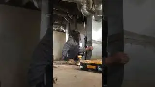 Установка новой печи выполнена на 80% 💪🏾🏡🌬️🔥❄️