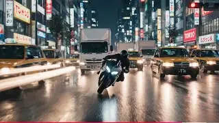 Neon Shadows | Epic Action Short Film | Tokyo Chase, Betrayal & Rooftop Fight