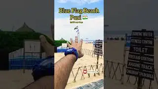 Blue Flag Beach Puri 😍 #shorts #puri #beach #youtubeshorts