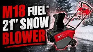 NEW Milwaukee M18 FUEL Snow Blower