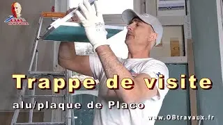 Comment installer une trappe de visite à peindre sur plafond