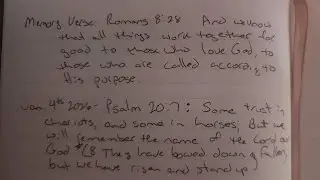 Daily Scripture Writing 2026 Surrender; January- Surrender, Foundation of Trust, Day 4