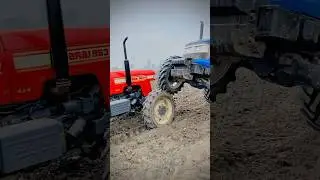 Swaraj 963 vs Sonalika 60 tractor #shorts #youtubeshorts #tractor #swaraj #sonalika #farmer