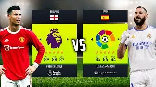 Premier League XI vs La Liga XI....FIFA 22