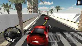 Chained car's impossible tracks