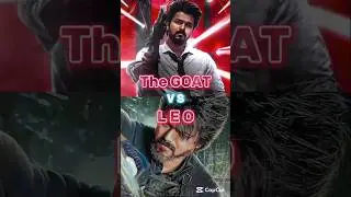 The G.O.A.T VS Leo (MOVIE COMPARISON) #thalapathy #goat #leo #leo2 #goatvsog #like #comparison