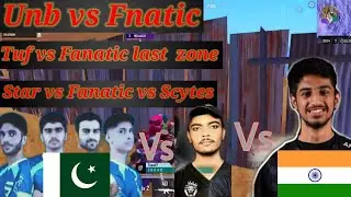 Pakistani Teams Vs Fanatic in Top Clan War | Star vs Fanatic vs Scytes | Unb vs Fanatic vs Tuf |