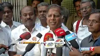 G Ramakrishnan , Mutharasan speaks after meeting Vikramaraja | News7 Tamil