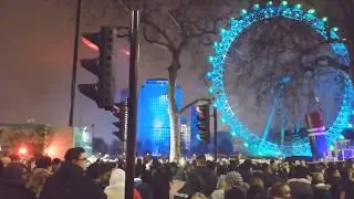 Auld Lang syne live London New Year Day 2019