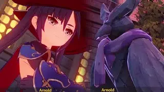 Mona and Arnold The Bird :) Genshin Impact 2.8