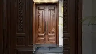 Imported Solid🥇Wooden Main Door Design #bahriatown