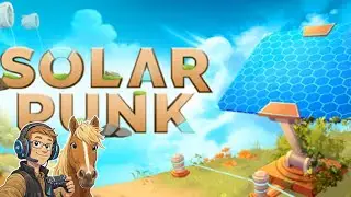 Solarpunk [FR] Crée votre ferme sur des îles flottantes et explorer la région avec un dirigeable.