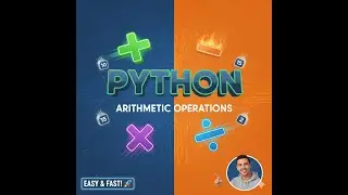 Arithmetic operations in Python | Python programming fundamentals #python #pythonprogramming