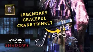 How To Get Legendary Graceful Crane Trinket | Chest Map Location | Assassin's Creed Shadows
