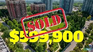 SOLD - #801 - 5 Everson Drive, North York | Spectacular 1 Bedroom + Den Townhome