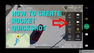 Create Rocket QuickShot How-to #rocketshot #dji #drone #tips