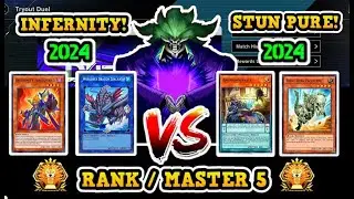 INFERNITY DECK 2024 vs STUN PURE / Combos / Rank / Master 5 /  MASTER DUEL/ + Decklist / Highlights