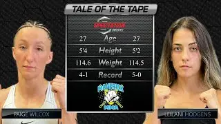 Leilani Hodgens vs  Paige Wilcox  - Maverick MMA 28