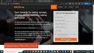 Sign up Account and how to make money with gg2u