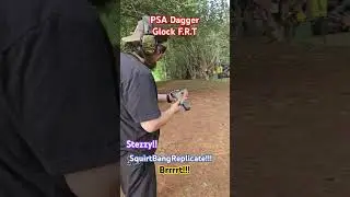 PSA Dagger Glock F.R.T- Stezzy's Trigger & Trip, SquirtBangReplicate's S8 Housing!!! #brrrt #Glock