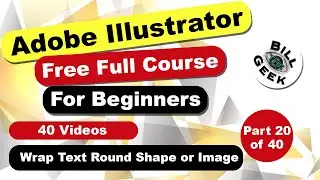 Adobe Illustrator Wrap Text Around Image (How to wrap text in illustrator)