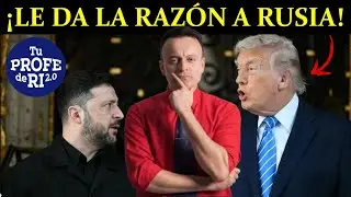 ¡SE ACABÓ! TRUMP SEPULTA ILUSIONES DE ZELENSKY. LE DA LA RAZÓN A RUSIA