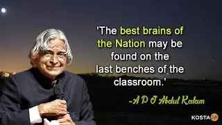 THE STORY OF LAST BENCH STUDENT.APG ABDUL KALAM