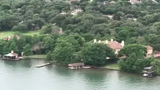 Beautiful View at Mount Bonnell in Austin Texas