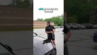 Shammy Vs. The Blackline Drying Towel 🔥                            #blackline #carcare #cleaning