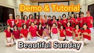 Demo & Tutorial Line Dance Beautiful Sunday