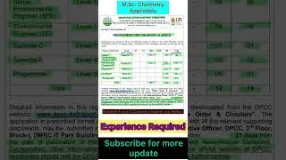 DPCC Recruitment 2023 | Apply for Senior Environmental Engineer, Scientist & More