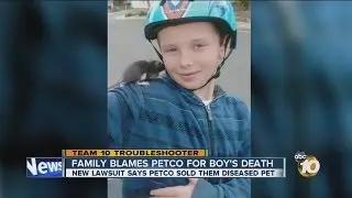 Family blames Petco for 10-year-old's death