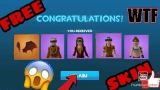 How to get 100% **FREE** SKINS IN ROCKET ROYALE!
